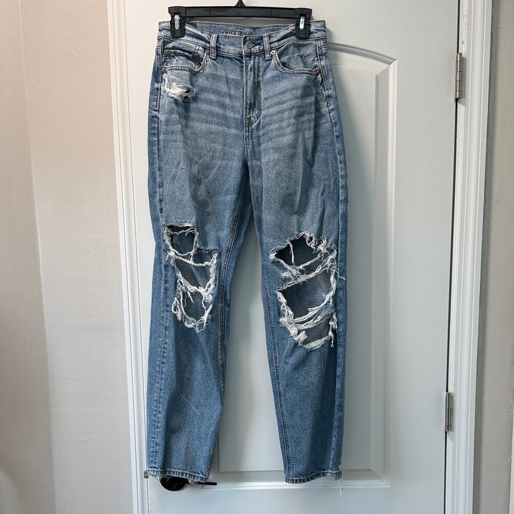 American Eagle Outfitters Super High-Rise Baggy Straight, Strigid